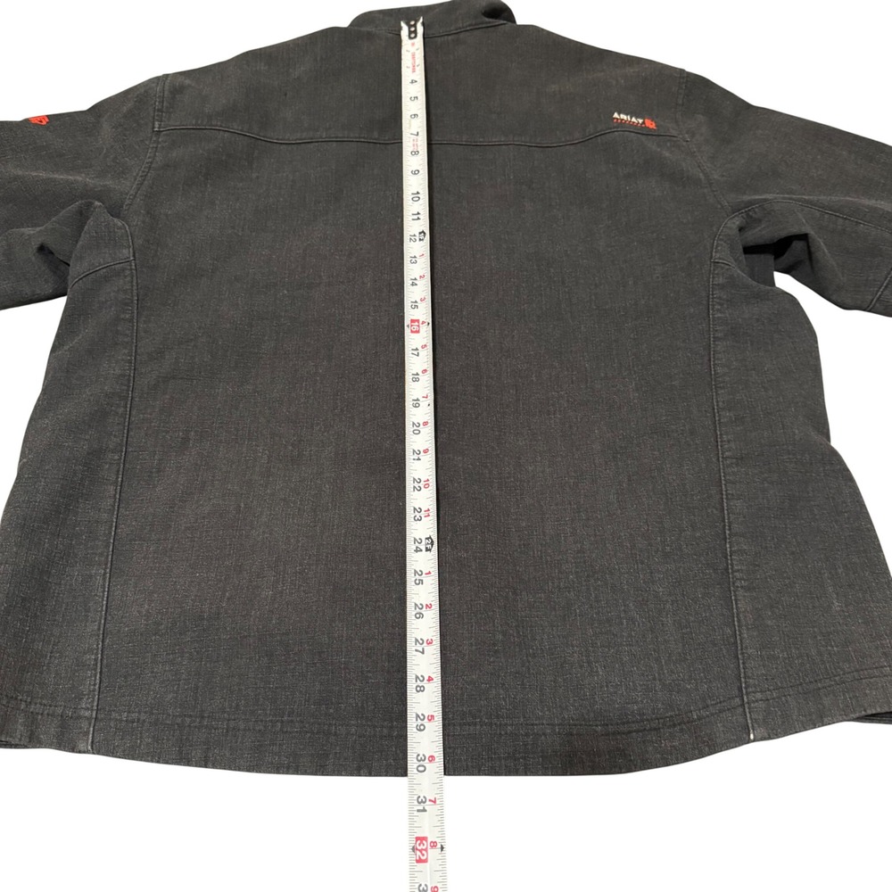 Ariat FR Mens XXL Black Flame Resistant Work Jacket CAT 3 NFPA 2112 Full Zip - Picture 7 of 11